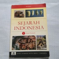 Image of Sejarah Indonesia 1 Zaman Prasejarah